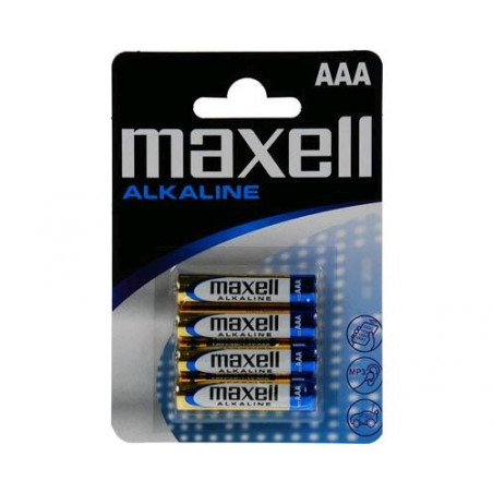 Pile alcaline Maxell LR03 - AAA blister de 4