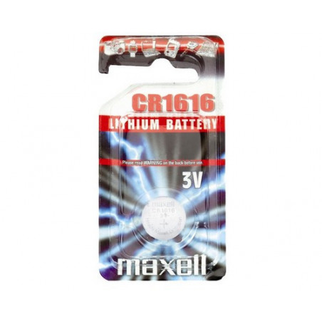 Pile bouton  lithium CR1616 maxell