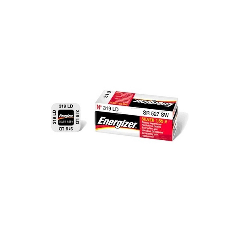 Pile de Montre Energizer oxyde d'argent SR527SW - E319 - unitaire / boite de 10