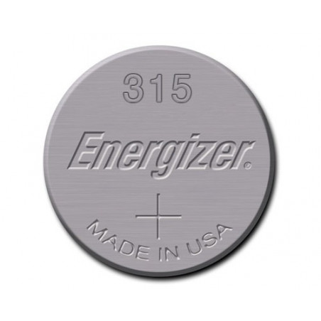 Pile de Montre Energizer oxyde d'argent SR67 - E315 - unitaire / boite de 10