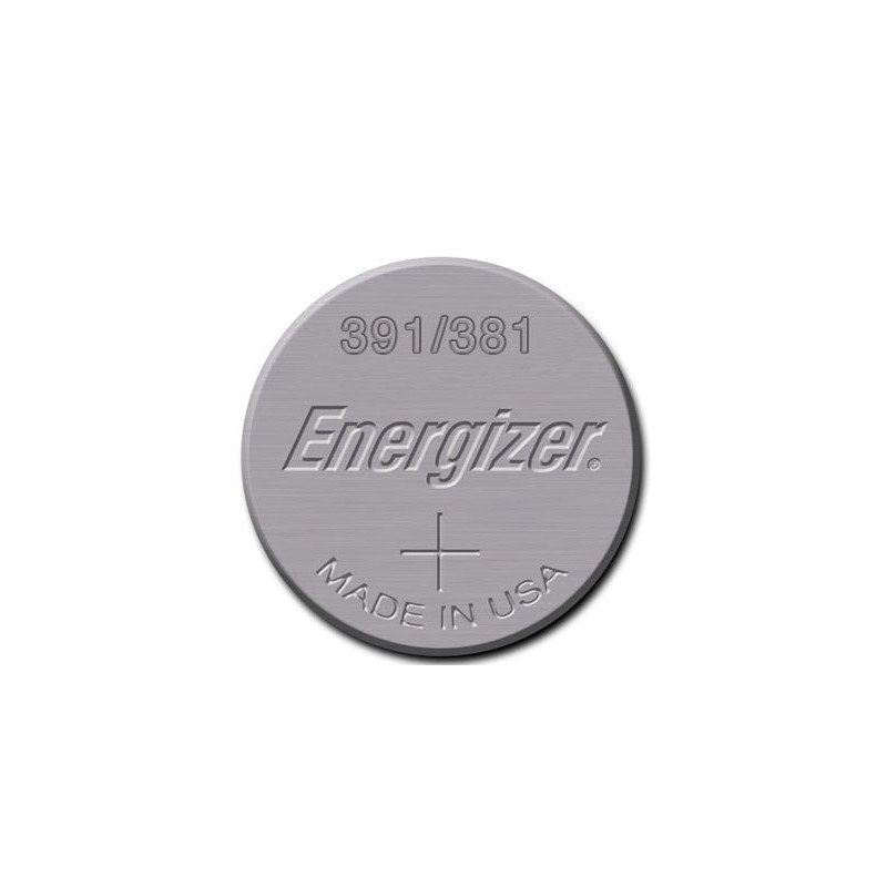Pile de Montre Energizer oxyde d'argent SR1120W - 391/381 - unitaire/boite de 10