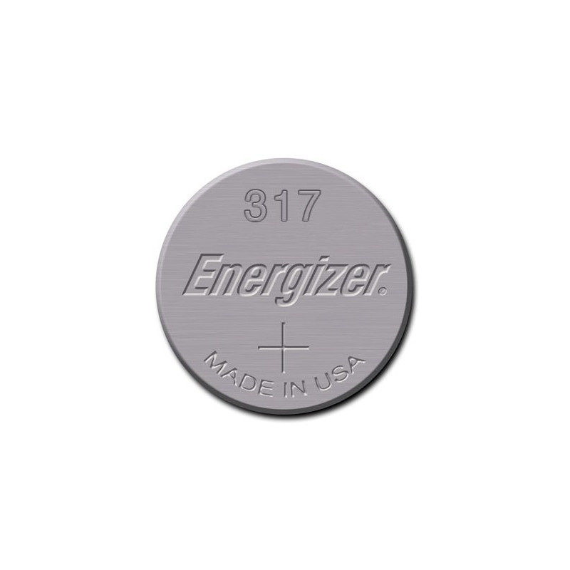 Pile de Montre Energizer oxyde d'argent SR62 - E317 - unitaire / boite de 10