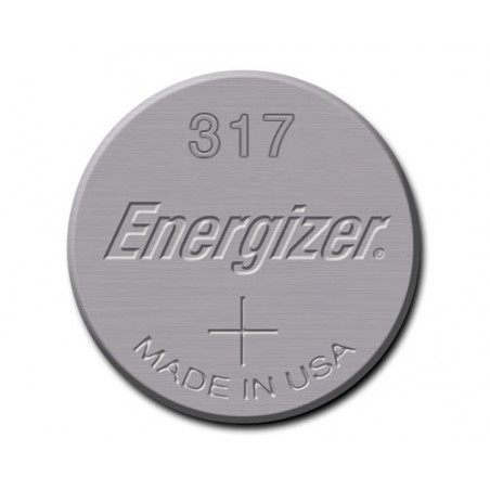 Pile de Montre Energizer oxyde d'argent SR62 - E317 - unitaire / boite de 10