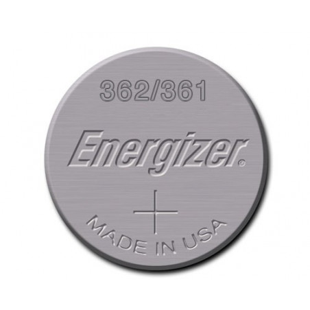 Pile de Montre Energizer oxyde d'argent 362/361 SR58 - unitaire / boite de 10