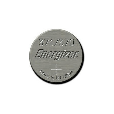 Pile de Montre Energizer oxyde d'argent SR920SW - 371/370 - unitaire / boite 10