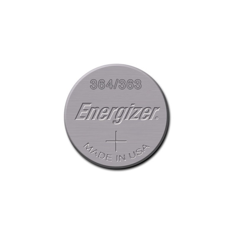 Pile de Montre Energizer oxyde d'argent SR621SW - 364/363 - unitaire / boite 10