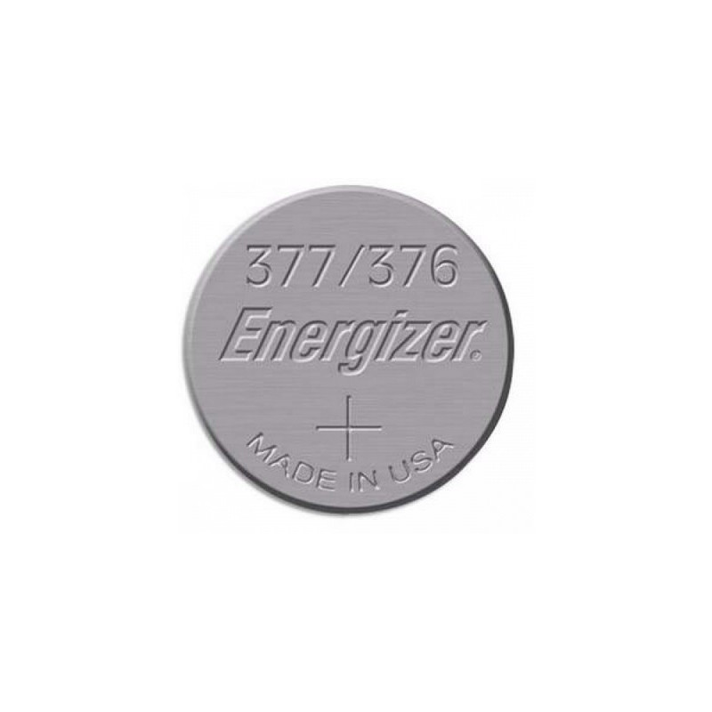 Pile de Montre Energizer oxyde d'argent SR626SW - 377 - unitaire / boite de  10