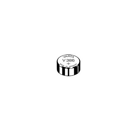 V386 - pile de Montre Varta oxyde d'argent SR43 - 386 101 111 - unitaire / boite de 10