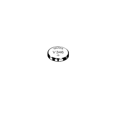 V346 - pile de Montre  Varta oxyde d'argent  - 346 101 111 - unitaire / boite de 10