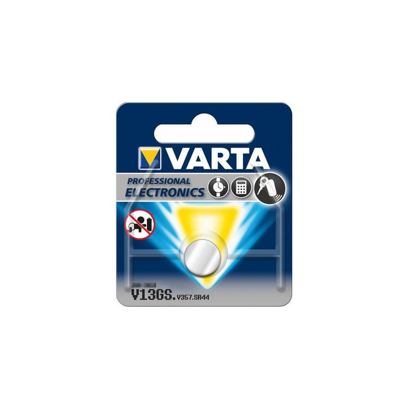 Pile de Montre  Varta Blister oxyde d'argent SR44 - 4176 101 401 - unitaire/boite de 10