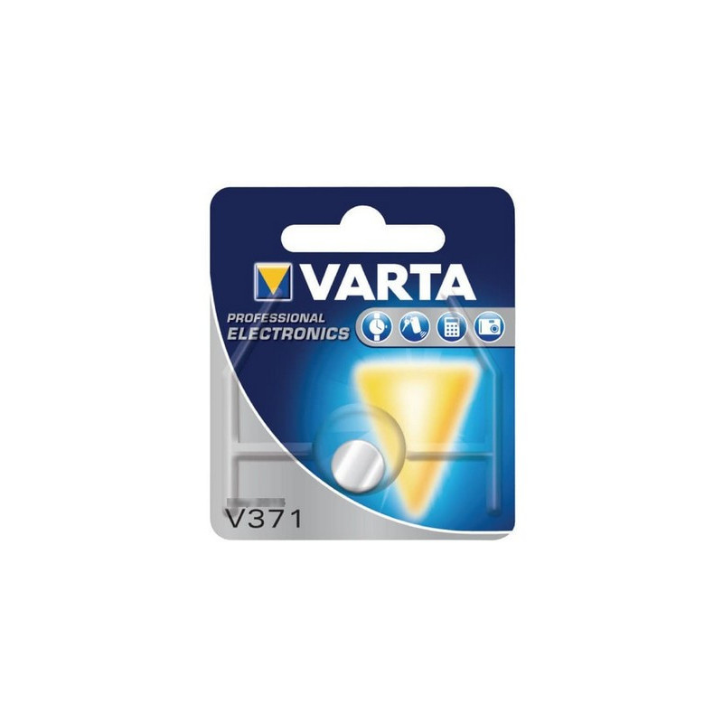 Pile de Montre Varta oxyde d'argent SR60 - 371 Blister - unitaire / boite de 10