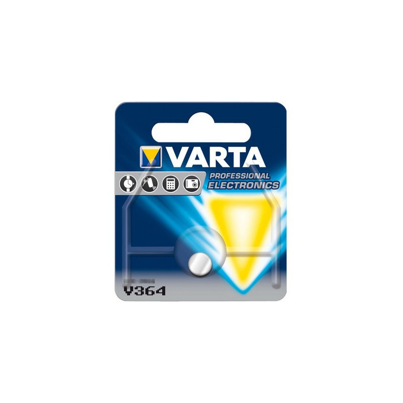 Pile de Montre  Varta oxyde d'argent SR58 - 364 Blister - unitaire / boite de 10