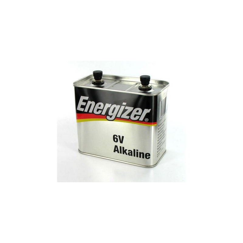 Pile 4LR25/2 Energizer alcaline metal LR820 6v - 521