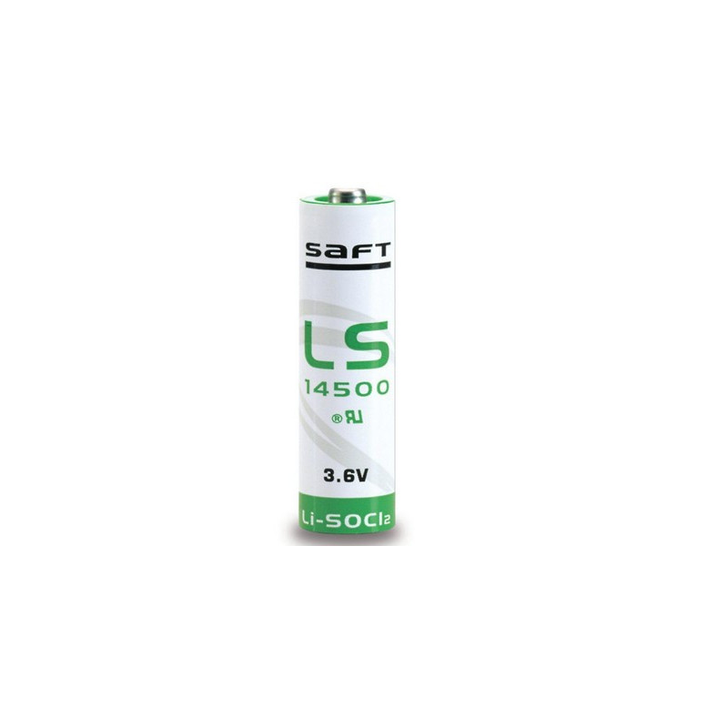 Pile lithium LS14500 SAFT - SL760 - format AA 3.6V 2450mah