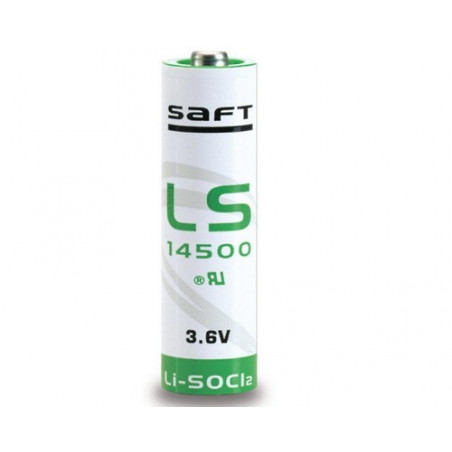 Pile lithium LS14500 SAFT - SL760 - format AA 3.6V 2450mah