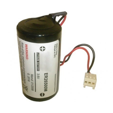 Montage alarme R14 -  1ER26500 3.6V 8.5Ah ref 5236 LSH14 - BATLI01