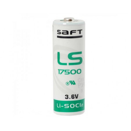 Pile Lithium 3.6V LS17500 SAFT 3.6AH - 17x50 mm