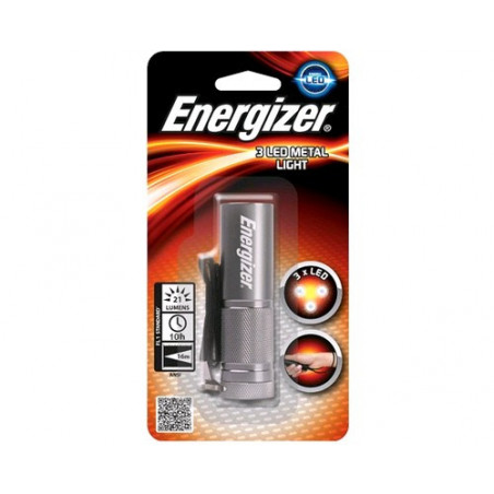 Torche Energizer 3 LED Metal Light 3xAAA non incluses 638842