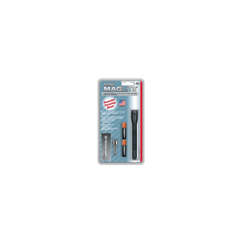 Torche Maglite  super mini en Blister - 2 Pile LR03 - M3A