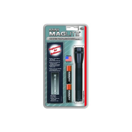 Torche Maglite MiniMag R6 en Blister + holster - 2 Pile LR6 - M2A01H