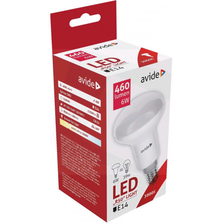 Ampoule AVIDE LED Spot R50 E14 6W 3000K - 286524 Ampoule AVIDE LED Spot R50 E14 6W 3000K - 286524