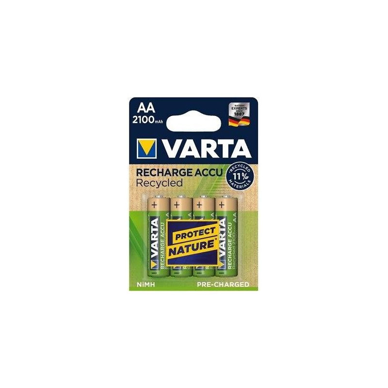 HR6 - Accu AA 2100mAh RECYCLED Ready 2 Use blister de 4 - 56816 101 404