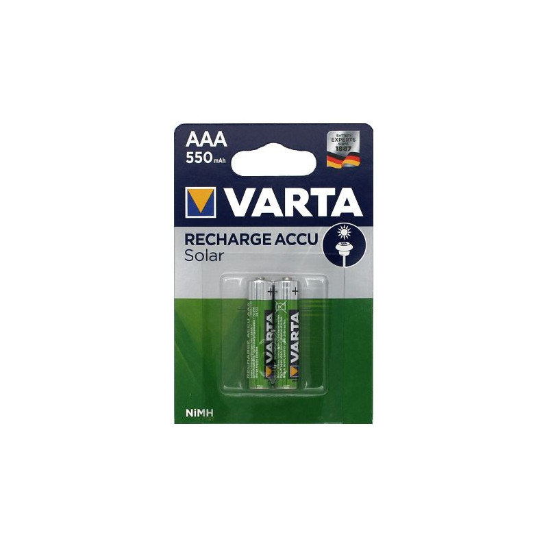 HR3 - Accu AAA 550mAh Solar  - blister de 2 - 56733 101 402