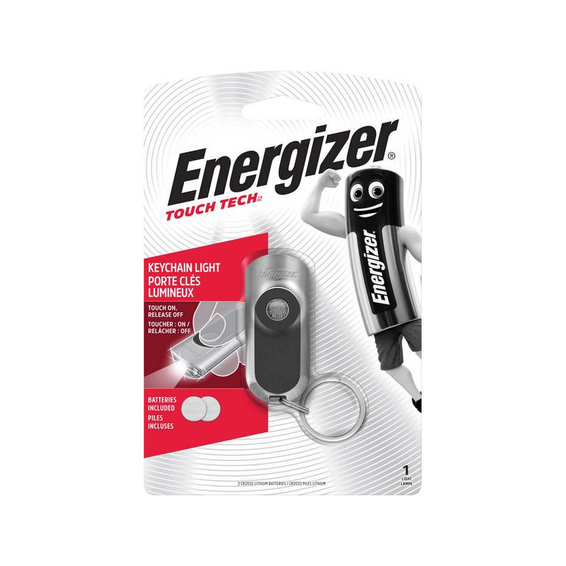 Torche Energizer Porte Cle TOUCH LED KEYCHAIN 2xCR2032 incl. - LTENER424225