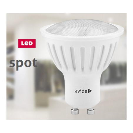 Ampoule AVIDE LED Spot Plas GU10 3W - 110° - 200lm - 282885 F / 282878 C