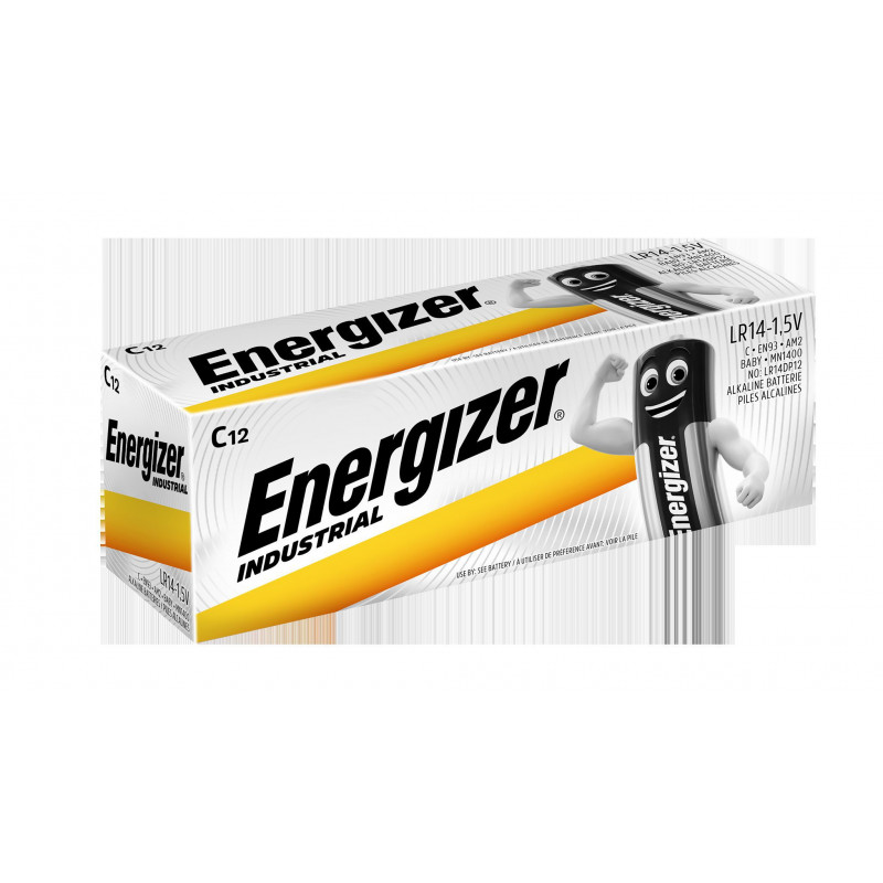 (Pack) Pile industrielle Energizer LR14/EN93 - unitaire par boite de 12