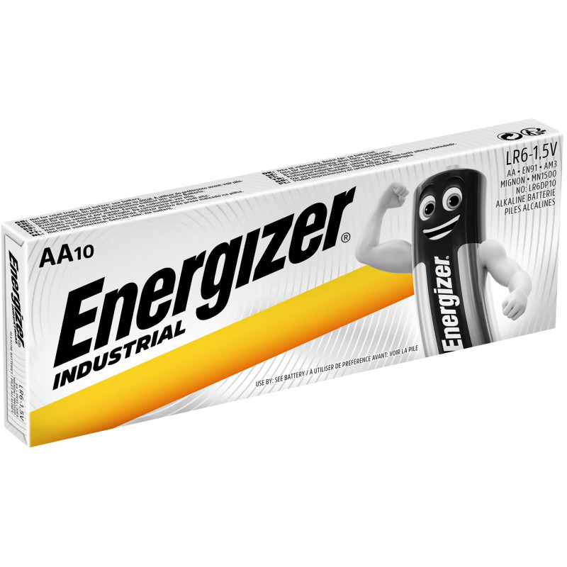 (Pack) Pile industrielle Energizer LR06/EN91 - unitaire par boite de 10