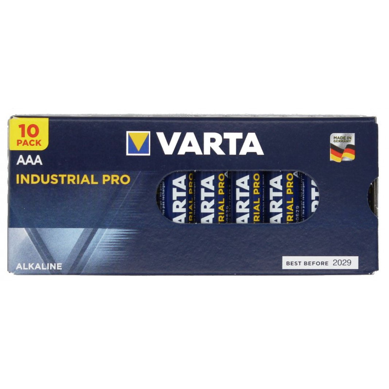 Pack) Pile Varta industrielle AAA - 4003 211 111 - unitaire par boite de 10  piles