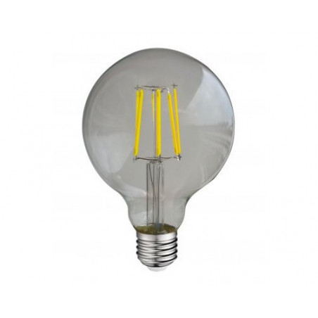 Ampoule LED COB Filament E27 6000K Globe G95 - 8W 880 lm Claire - 7150