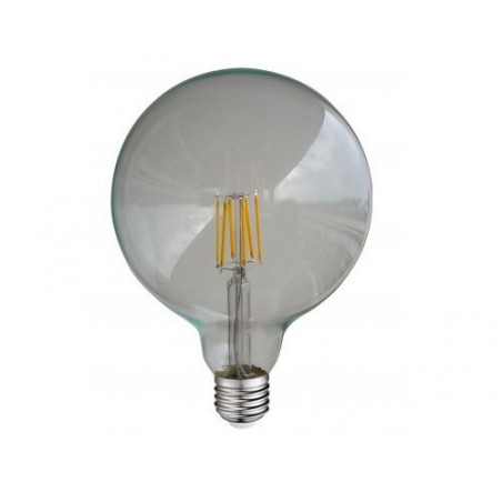 Ampoule LED COB Filament E27 Globe G125 - 8W - 4000K 1150lm Claire - 7155