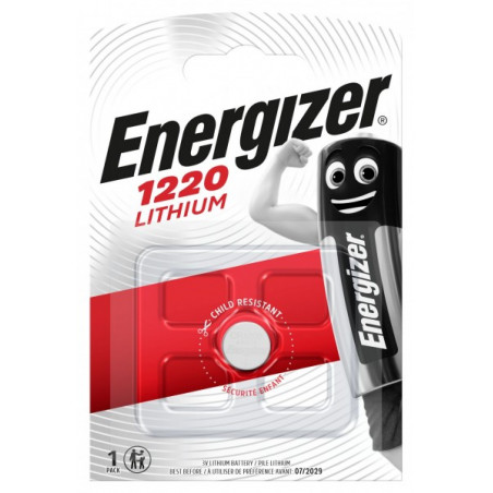 Pile electronique CR1220 Energizer  blister de 1