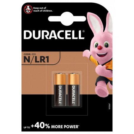 Pile electronique LR01 Blister de 2 - MN9100 Duracell